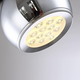 Modern Och Modern Globe Galvaniserad Metall Taklampa