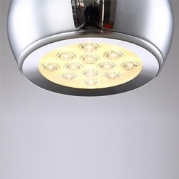 Modern Och Modern Globe Galvaniserad Metall Taklampa