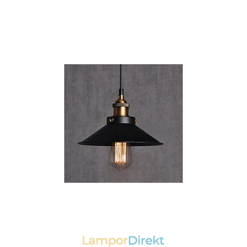 Europeisk Stil Retro Klassisk Taklampa Konst Droplight Ge Glödlampa Diameter 22Cm