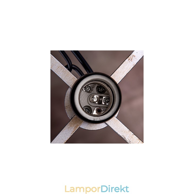 Hänge 1 Ljus Vintage Minimalistisk Järnmålning