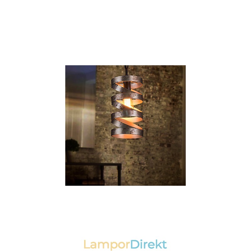 Hänge 1 Ljus Vintage Minimalistisk Järnmålning