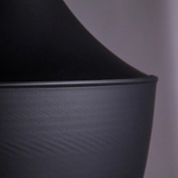 Strömlinjeformad Taklampa I Svart