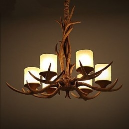 Ljuskrona Pendel Light Vintage Resin