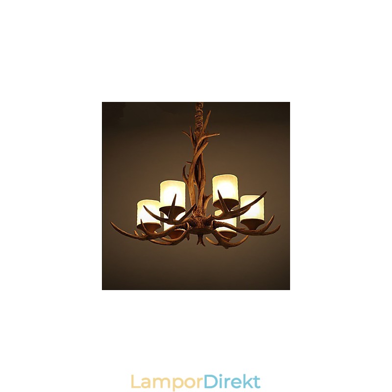 Ljuskrona Pendel Light Vintage Resin