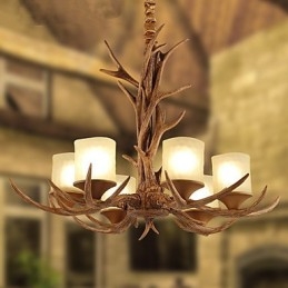 Ljuskrona Pendel Light Vintage Resin