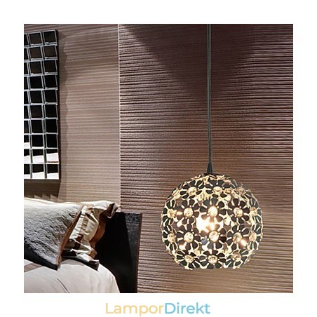 Modern Och Modern Globe Crystal Mini Style Elektropläterad Pendellampa Modern Och Modern Globe Crystal Mini Style Elektropläterad Pendellampa