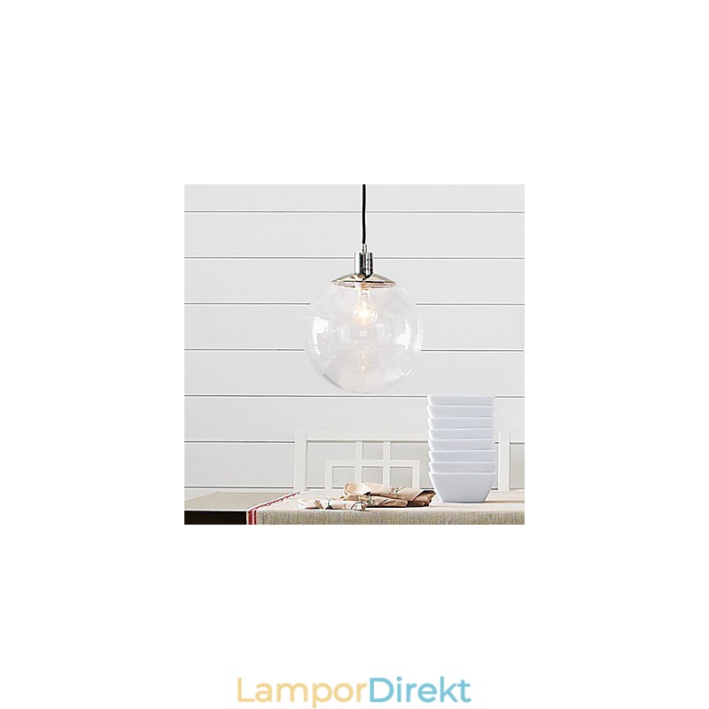 Traditionell Classic Globe Mini Style Pendellampa