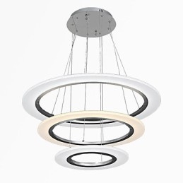 3-Ring Diy-Form Akryl Taklampa Taklampor Ljuskrona Armaturer Med