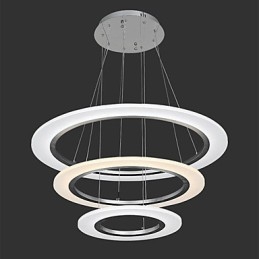 3-Ring Diy-Form Akryl Taklampa Taklampor Ljuskrona Armaturer Med