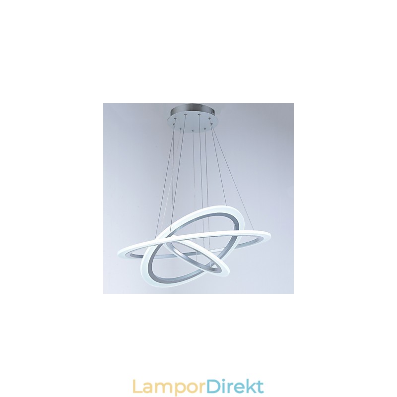 3 Ring Diy Form Akryl Pendelljus Taklampor Ljuskrona Belysning