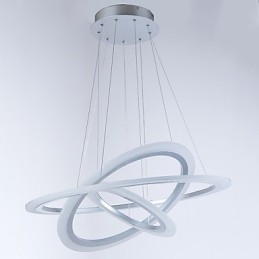 3 Ring Diy Form Akryl Pendelljus Taklampor Ljuskrona Belysning