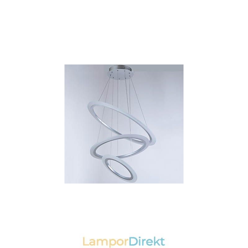 3 Ring Diy Form Akryl Pendelljus Taklampor Ljuskrona Belysning