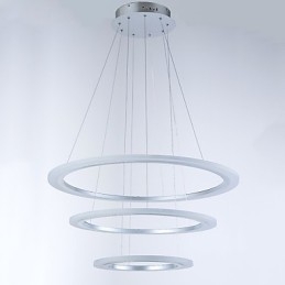 3 Ring Diy Form Akryl Pendelljus Taklampor Ljuskrona Belysning