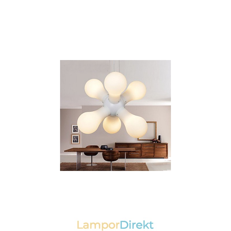 Enkel Taklampa I Glas