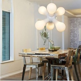 Enkel Taklampa I Glas
