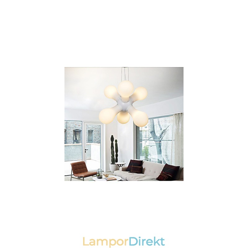 Enkel Taklampa I Glas
