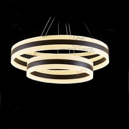 Ljuskrona Modern Kristall Pendellampa 120W