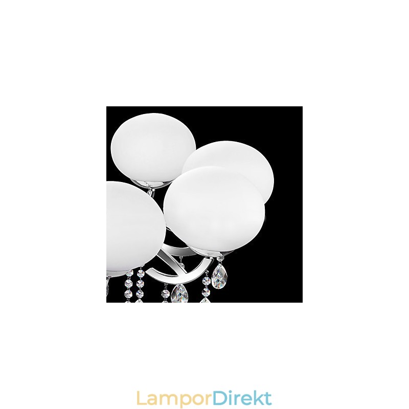 Ljuskrona Crystal Luxury Modern Living 9 Lampor