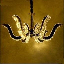 Kristalllampa Modern Lyxljus Kristall Pendellampa