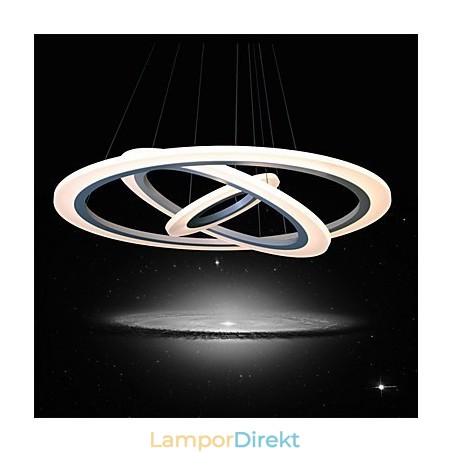 75 Watt Modern Contemporary Painting Akryl Pendellampa