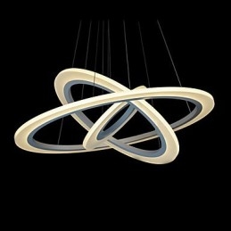 75 Watt Modern Contemporary Painting Akryl Pendellampa