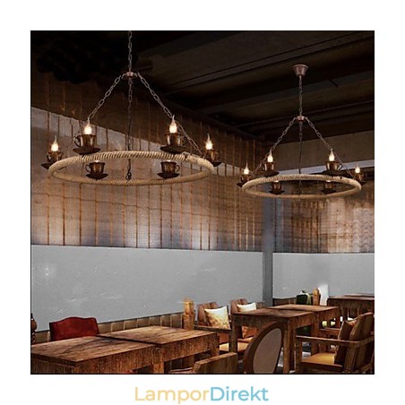 Keramisk Industri Vindrep Ljuskrona Retrolron Ljuskrona Enkel