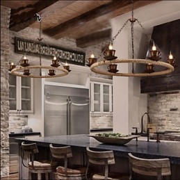 Keramisk Industri Vindrep Ljuskrona Retrolron Ljuskrona Enkel