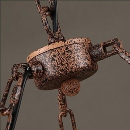 Keramisk Industri Vindrep Ljuskrona Retrolron Ljuskrona Enkel