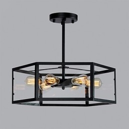 Pendellampor Mini Style Retro Garage Metal