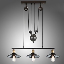 Pendellampor Vintage 3 Lampor St64 Lampor Ingår Upp Och Ner System