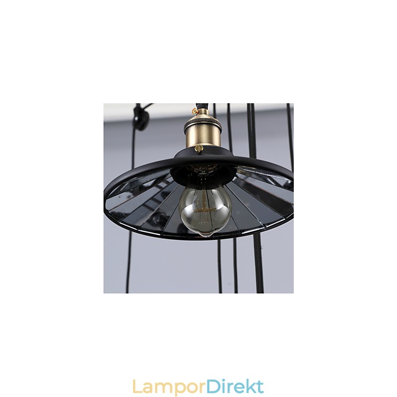 Pendellampor Vintage 3 Lampor St64 Lampor Ingår Upp Och Ner System