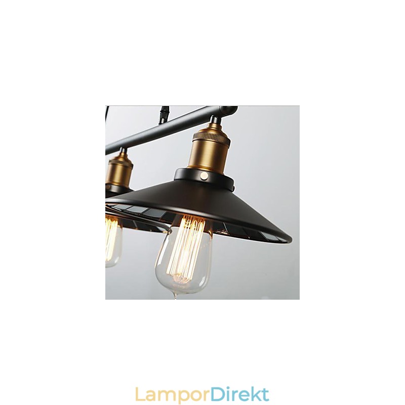 Pendellampor Vintage 3 Lampor St64 Lampor Ingår Upp Och Ner System