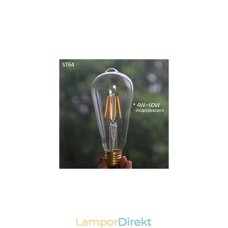 Pendellampor Vintage 3 Lampor St64 Lampor Ingår Upp Och Ner System