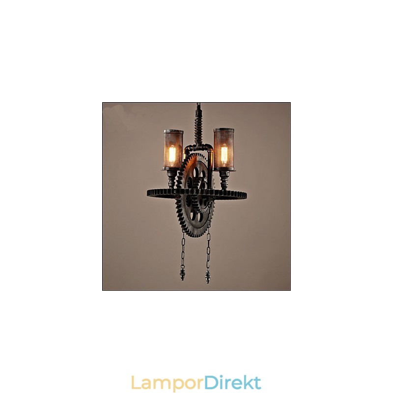 Industrial Wind Cafe Personlig Studioutrustning Med Dubbelt Huvud