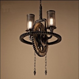 Industrial Wind Cafe Personlig Studioutrustning Med Dubbelt Huvud