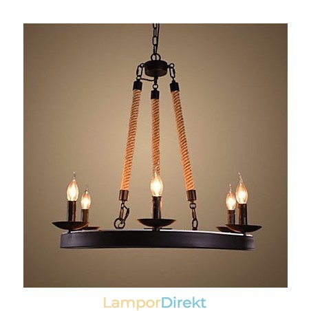 Iron Rope Chandelier Cafe Chandelier Iron Rope Chandelier Cafe Chandelier