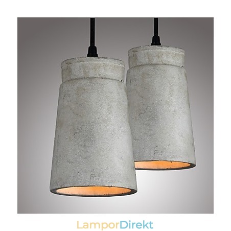 Nordisk Minimalistisk Retro Pendelljus Cement Vintage Lampbelysningsarmatur Nordisk Minimalistisk Retro Pendelljus Cement Vintage Lampbelysningsarmatur