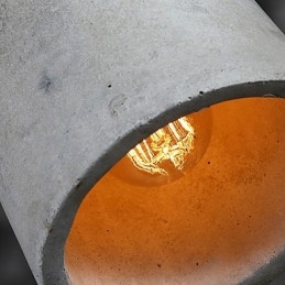 Nordisk Minimalistisk Retro Pendelljus Cement Vintage Lampbelysningsarmatur