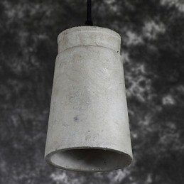 Nordisk Minimalistisk Retro Pendelljus Cement Vintage Lampbelysningsarmatur