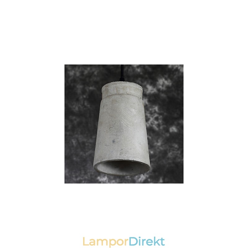 Nordisk Minimalistisk Retro Pendelljus Cement Vintage Lampbelysningsarmatur