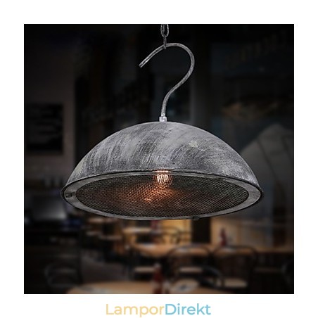 Lampskärm Svart Smidesjärnskrona Industrilager Café Lock Skärmkrona Lampskärm Svart Smidesjärnskrona Industrilager Café Lock Skärmkrona