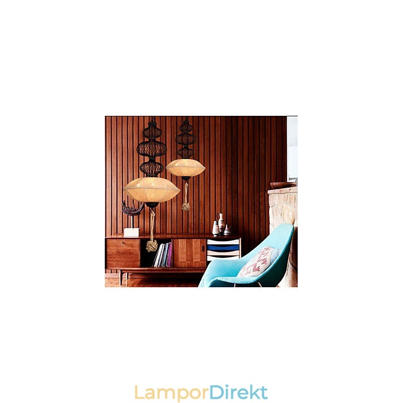 Nordic Retro Industrial Hamp Creative Birdcage Lamps