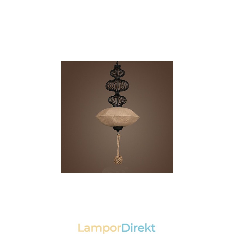 Nordic Retro Industrial Hamp Creative Birdcage Lamps