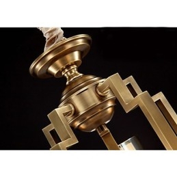 Lampa I Kinesisk Stil Kopparlampa Kopparlampa