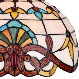 1 Meter Europeisk Pastoral Lampa Creative Art Glass Small Droplight