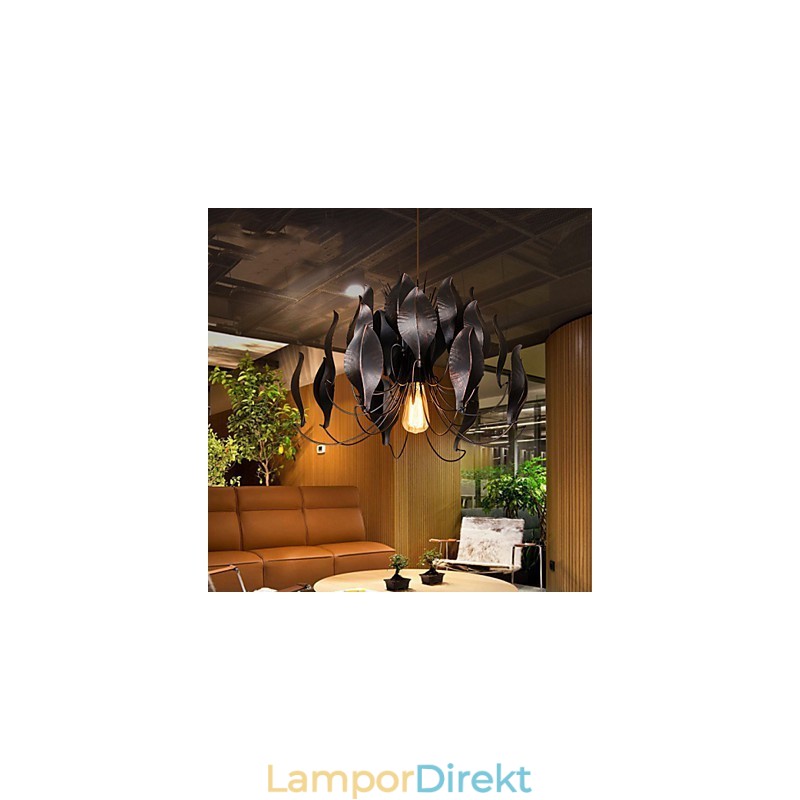 Retro Klassiska Metall Taklampor Enkla Hänglampor Cafe Hänglampa