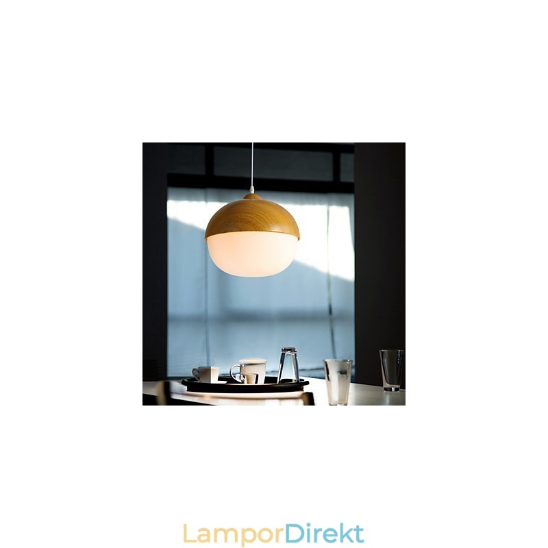 Nordic Contracted Mushroom Creative Nuts Single Head Glas Ljuskrona Lamp Light