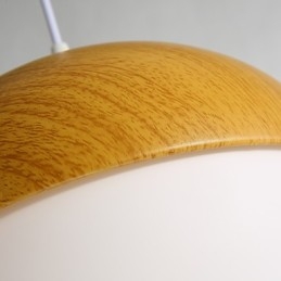 Nordic Contracted Mushroom Creative Nuts Single Head Glas Ljuskrona Lamp Light