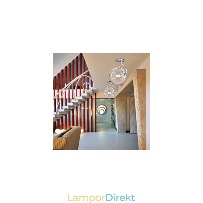 Modern Contemporary Globe Mini Style Anodiserad Pendellampa