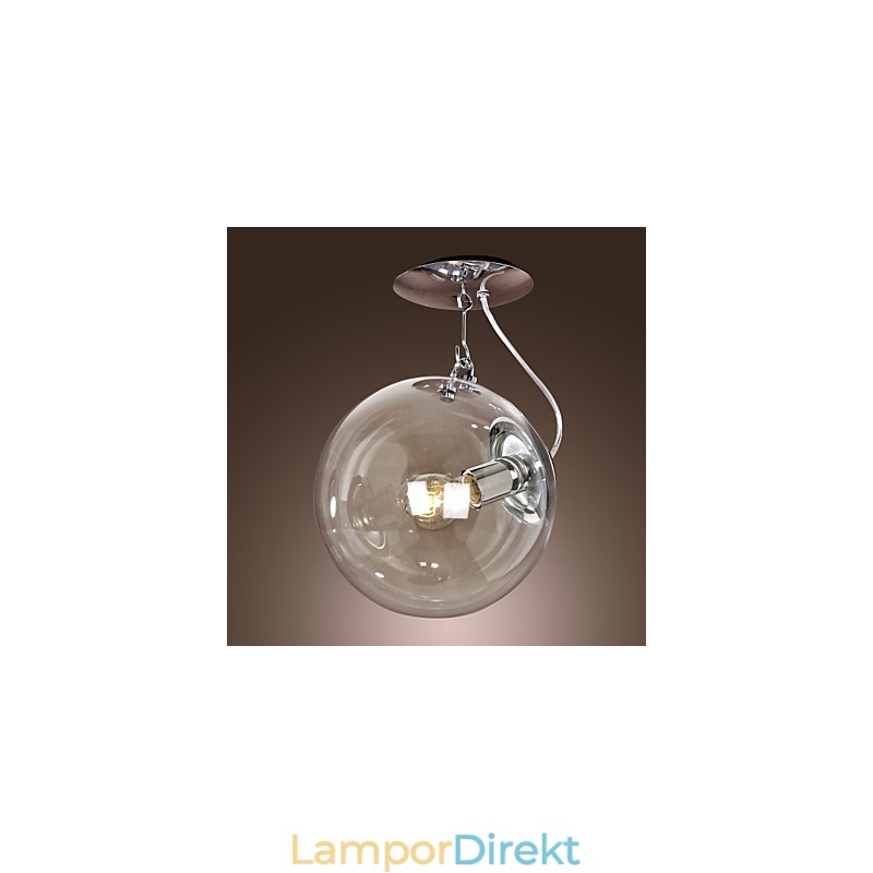 Modern Contemporary Globe Mini Style Anodiserad Pendellampa